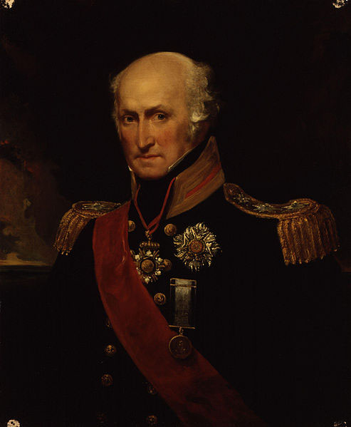 Admiral Sir Benjamin Carew c 1833